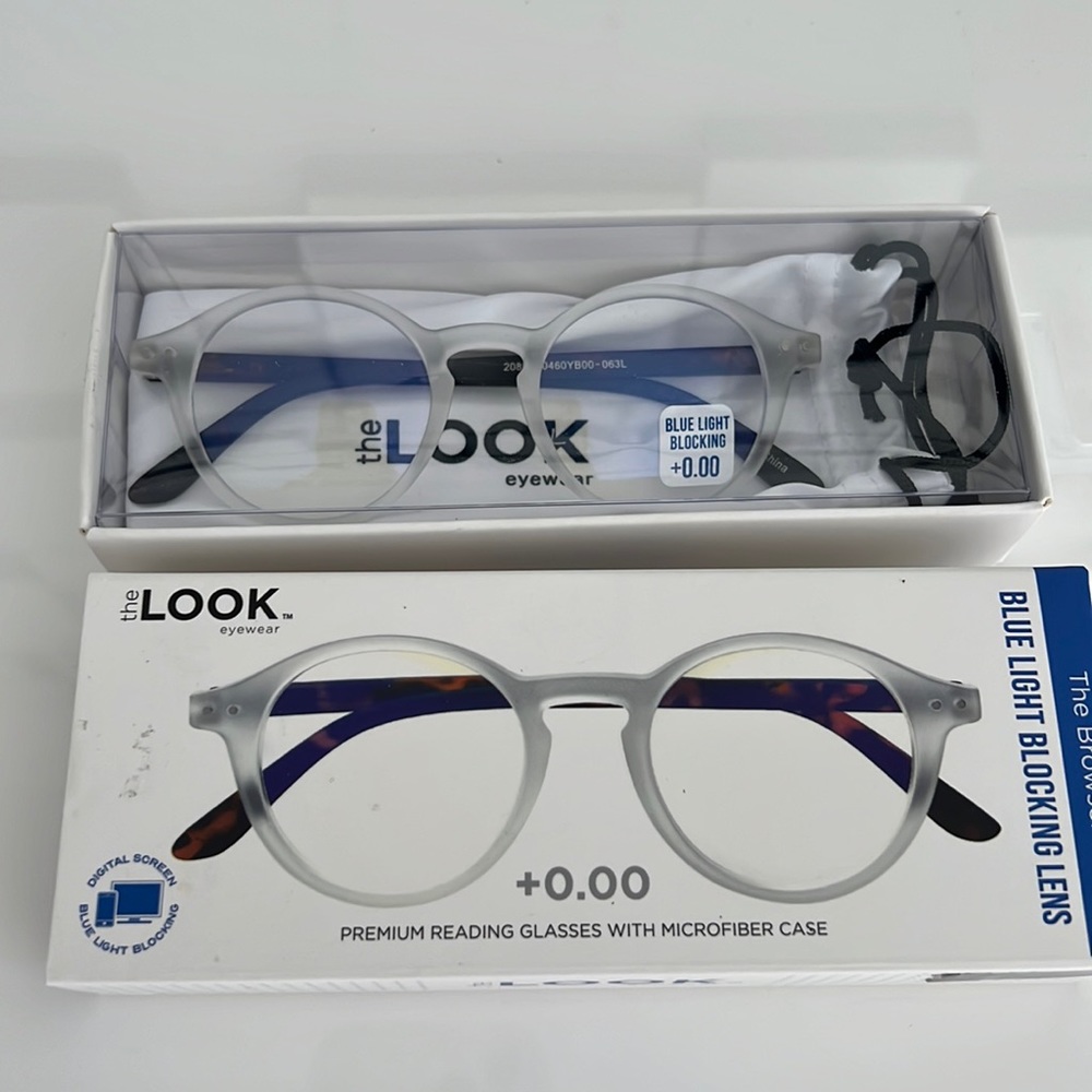 The look Blue Light Blocking  +0.00 Glasses
